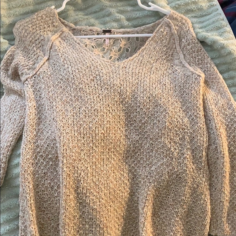 Detailed designed sweater